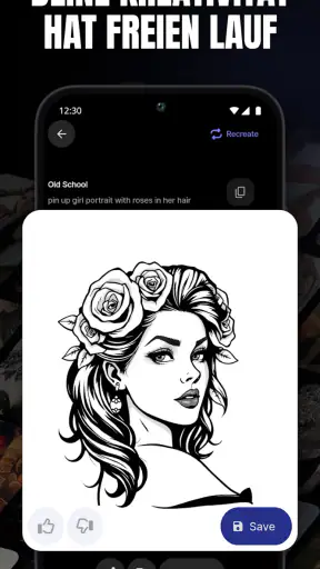 TattooInk: AI Tattoo Designer screenshot