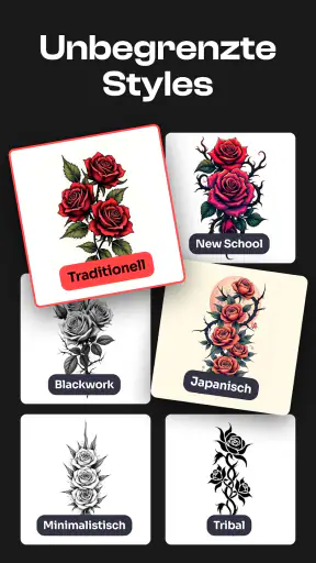 Tattooist: KI Tattoo Generator screenshot