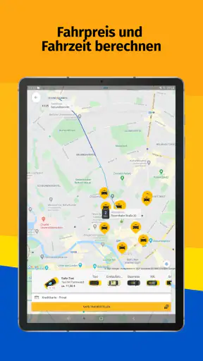 taxi.eu - Taxi-App für Europa screenshot 11