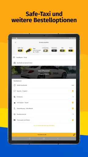 taxi.eu - Taxi-App für Europa screenshot 12
