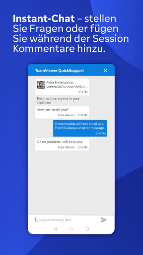 TeamViewer QuickSupport screenshot