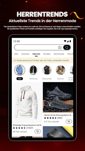 Temu: Shoppe wie Milliardäre screenshot 10