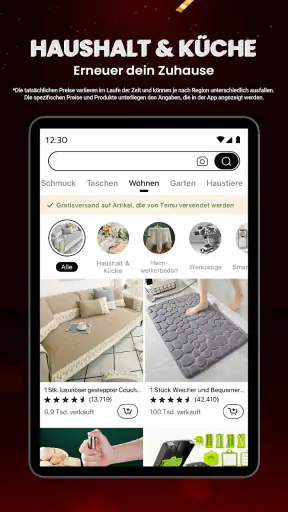 Temu: Shoppe wie Milliardäre screenshot 9