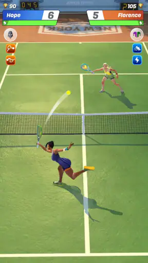 Tennis Clash: Online-Spiel screenshot