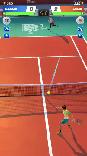 Tennis Clash: Online-Spiel screenshot