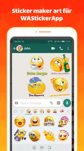 TextSticker 2026 WAStickerApps screenshot