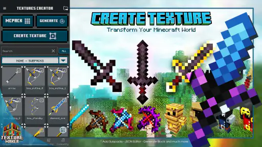 Texture Maker for Minecraft PE screenshot