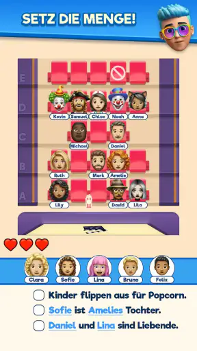 That's My Seat - Logic Puzzle screenshot