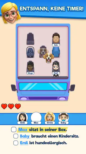 That's My Seat - Logic Puzzle screenshot