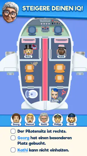 That's My Seat - Logic Puzzle screenshot