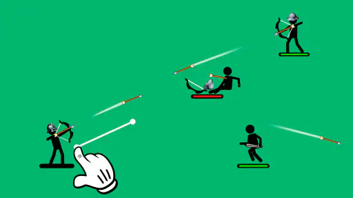 The Archers 2: Stickman-Spiele screenshot