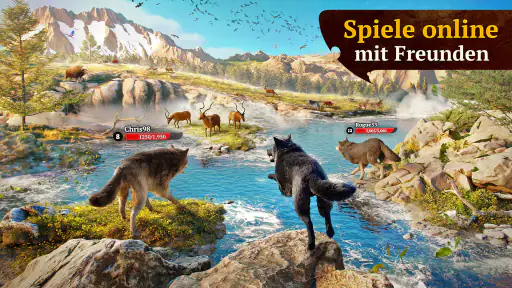 The Wolf: Tierspiele MMORPG screenshot