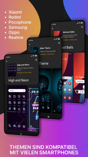 Themen screenshot