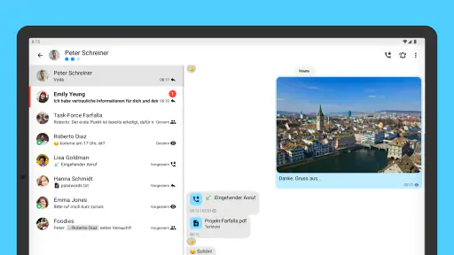 Threema Work. Für Unternehmen screenshot 10