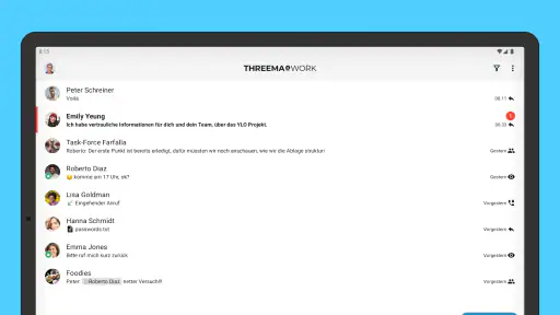 Threema Work. Für Unternehmen screenshot 9