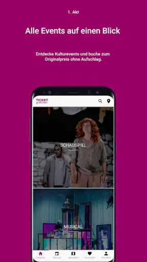 Ticket Gretchen - Event App screenshot