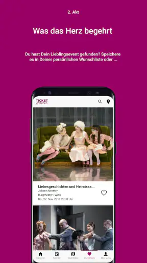 Ticket Gretchen - Event App screenshot