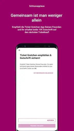Ticket Gretchen - Event App screenshot