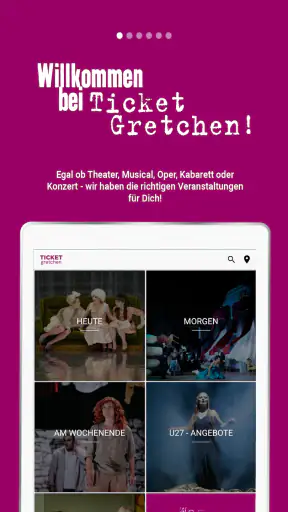 Ticket Gretchen - Event App screenshot