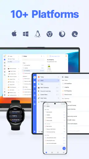 TickTick-Aufgabenlisten screenshot