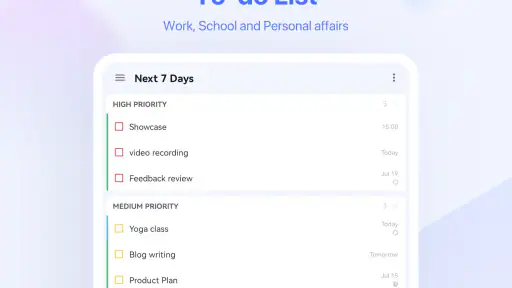 TickTick-Aufgabenlisten screenshot 9