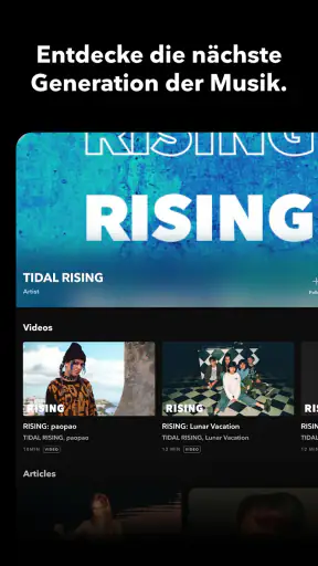 TIDAL Music: HiFi-Sound screenshot 9