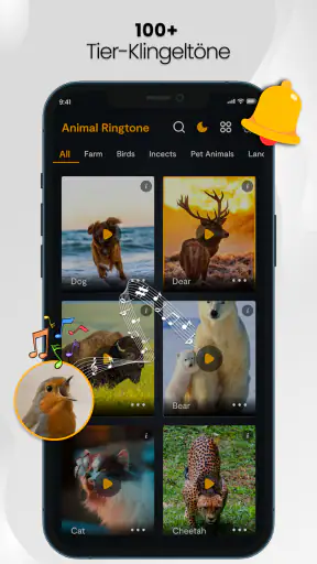 Tiergeräusche und Klingeltöne screenshot