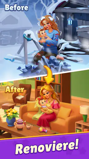 Tile Match Rettungsgeschichte screenshot