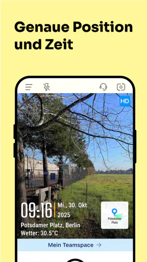 Timemark: Foto-Dokumentation screenshot