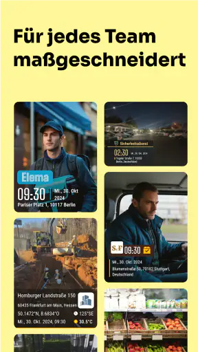 Timemark: Foto-Dokumentation screenshot