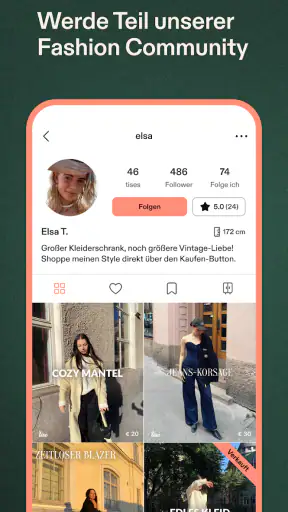 Tise | Secondhand Fashion screenshot