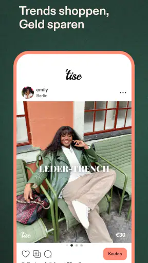 Tise | Secondhand Fashion screenshot