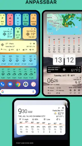 Today Weather: Daten von DWD screenshot