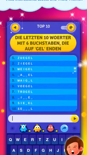 Top 10 Trivia Quiz Quizfragen screenshot