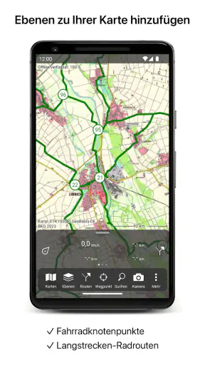 Topo GPS screenshot