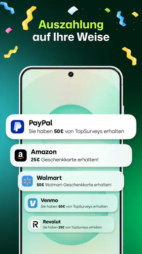 TopSurveys: Bezahlte Umfragen screenshot