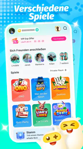 TopTop : Spiele & Chat screenshot