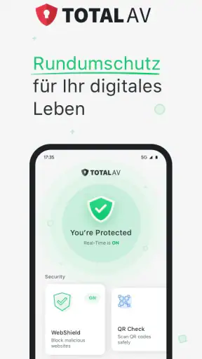 TotalAV Mobile Sicherheit screenshot
