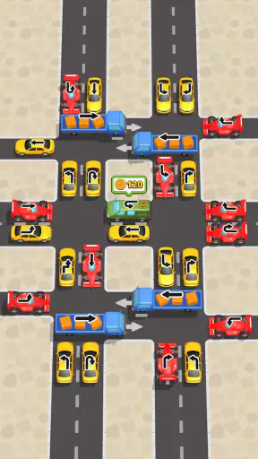 Traffic Untangle: Puzzle Roads screenshot