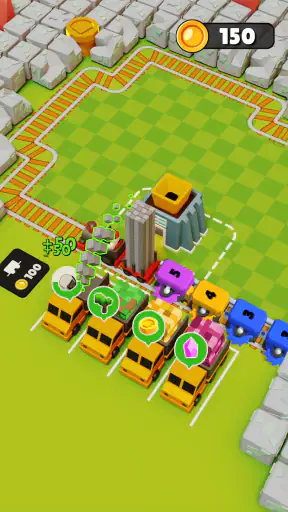 Train Miner: Eisenbahnspiel screenshot 9
