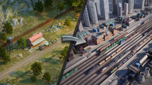 Train Station 3: Zug Spiele screenshot