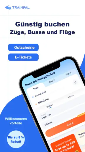TrainPal - Cheap Train Tickets screenshot