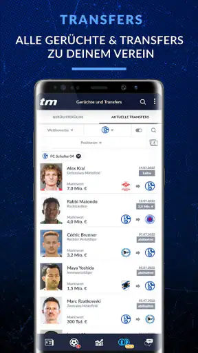 Transfermarkt Fußballdatenbank screenshot 4