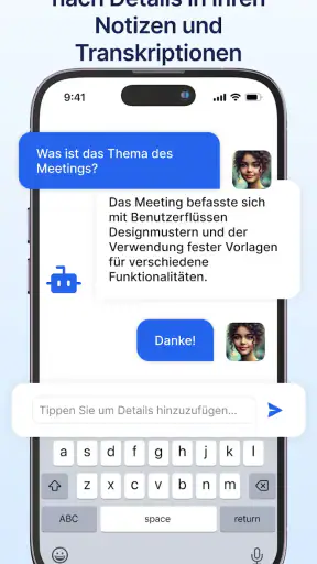 Transkriptor - Sprache zu Text screenshot