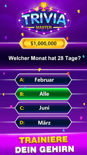 TRIVIA Master -Wort Gehirntest screenshot 9