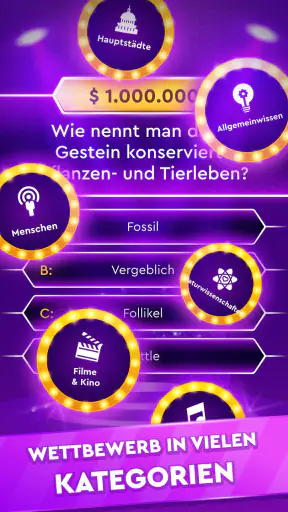 Trivia-Spiel: Millionär Quiz screenshot