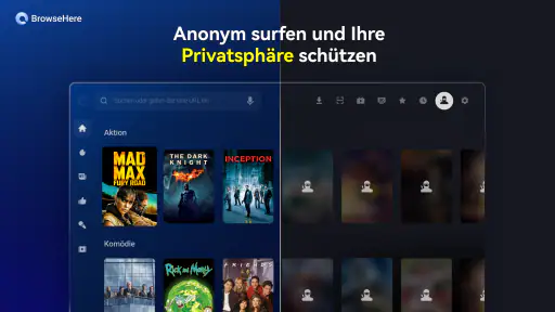 TV-Webbrowser BrowseHere screenshot