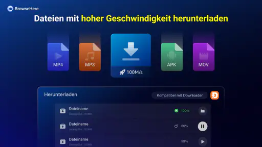 TV-Webbrowser BrowseHere screenshot