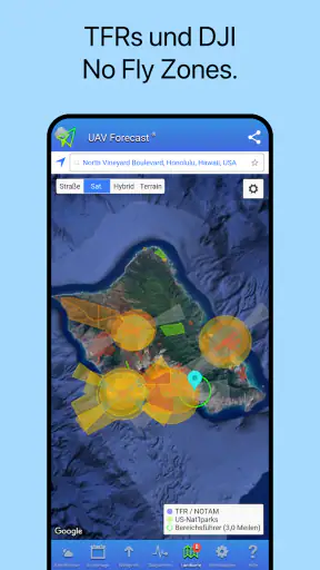 UAV Forecast für Drohnen screenshot