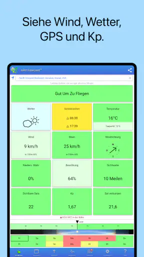 UAV Forecast für Drohnen screenshot